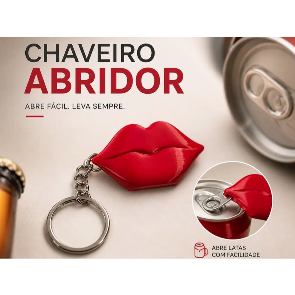 Kit 20 Chaveiros Abridores De Latas Personalizados Para Eventos