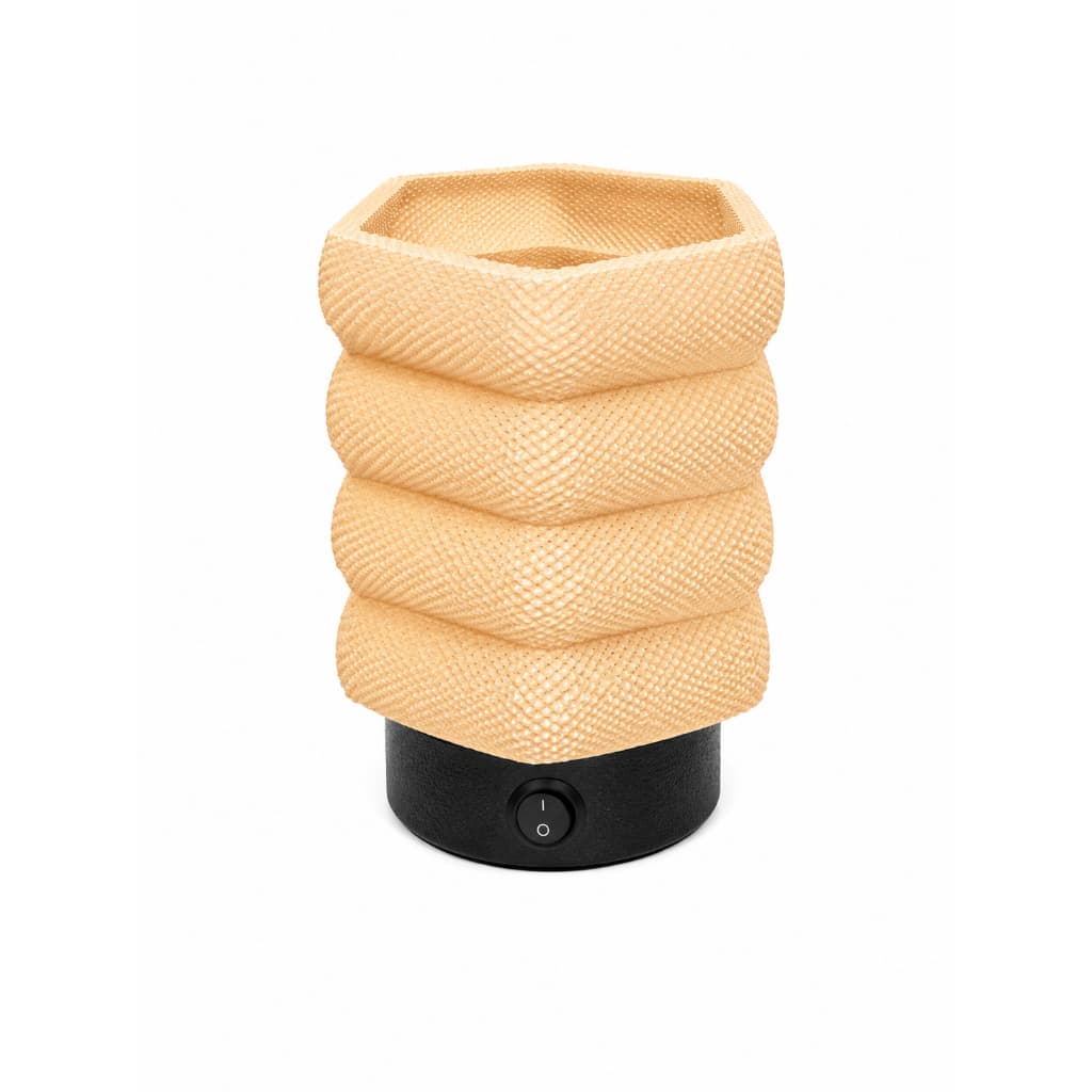 Luminária LED Decorativa Lumina Zen Luz Quente Abajur Moderno Quarto Sala Home Office