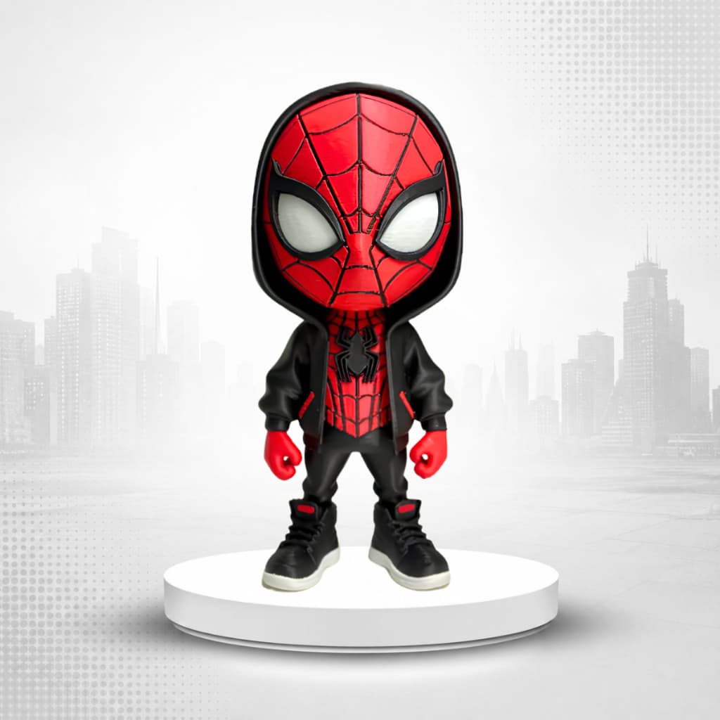Boneco Decorativo Homem-Aranha Urbano Colecionável 15cm