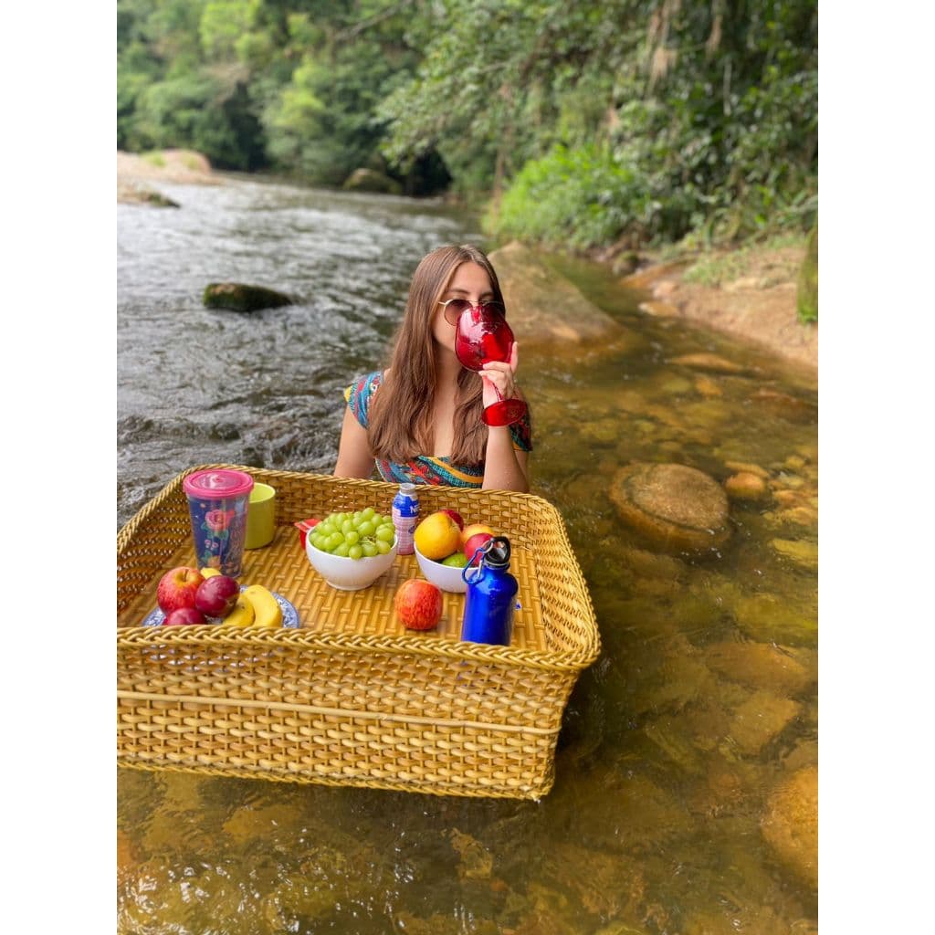 Bandeja Flutuante Para Piscina