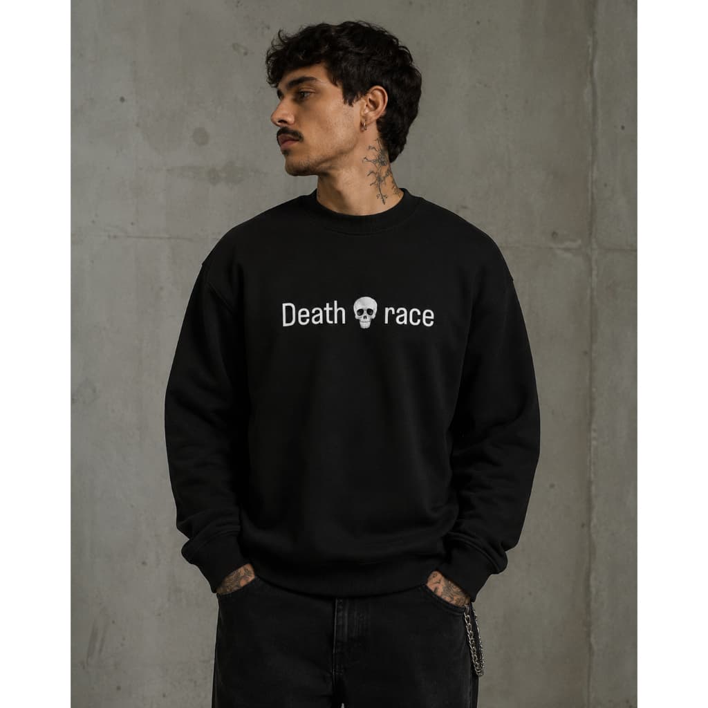 Moletom Unissex Premium "Death Race" – Estilo e Conforto para o Dia a Dia-filme