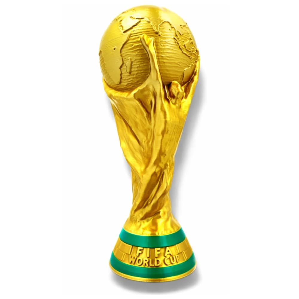 Troféu da copa do mundo Fifa 2026 Dourada Taça Tamanho real de Futebol 20cm