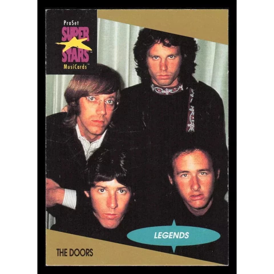 music cards The Doors legends super stars original nova USA top
