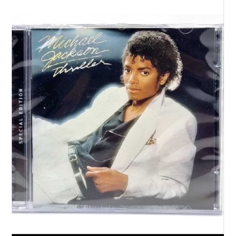 cd Michael Jackson Thriller novo lacrado observação o cd e réplica do original
