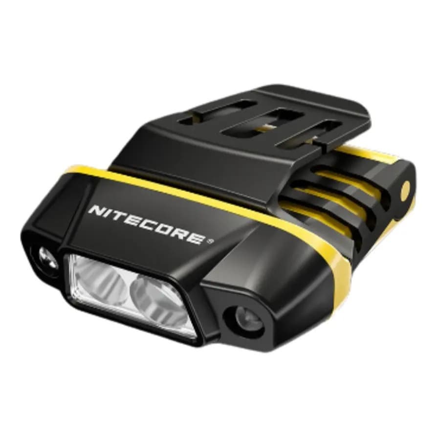 Lanterna De Clipe Nu11 - Nitecore Lanterna Preta E Amarela Luz Branca E Vermelha