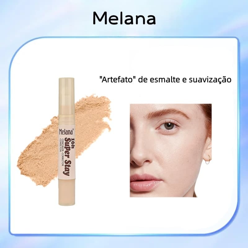 Corretivo Líquido Matte Melana – Alta Cobertura, Longa Duração e Acabamento Natural