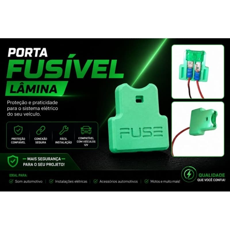 Porta fusível de lâmina