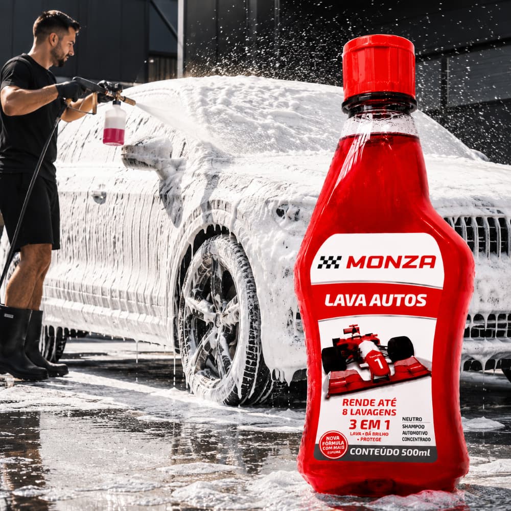 Shampoo Automotivo  Neutro Concentrado 500ml