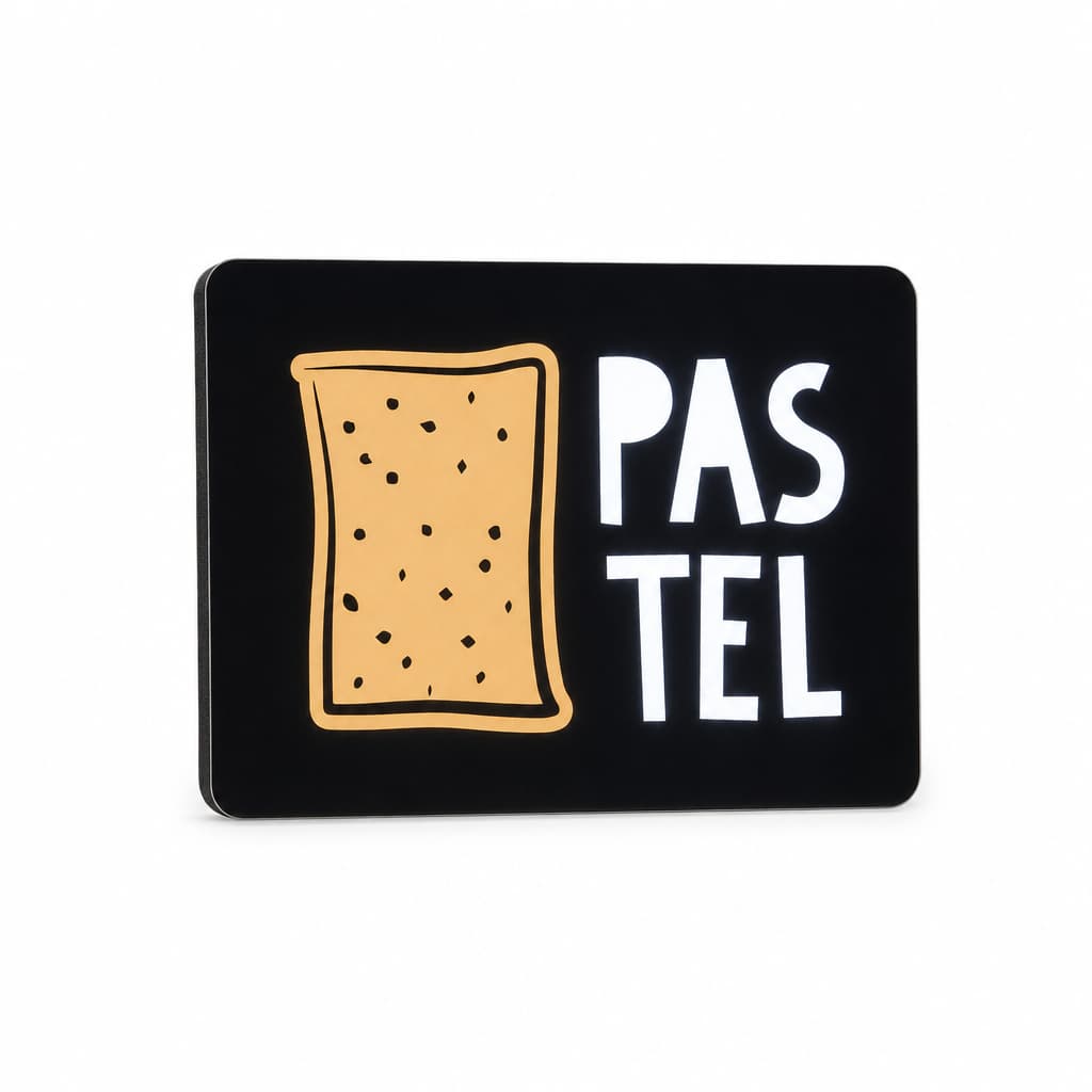 Letreiro Luminoso Salgados - Pastel- Decoração Pastelaria
