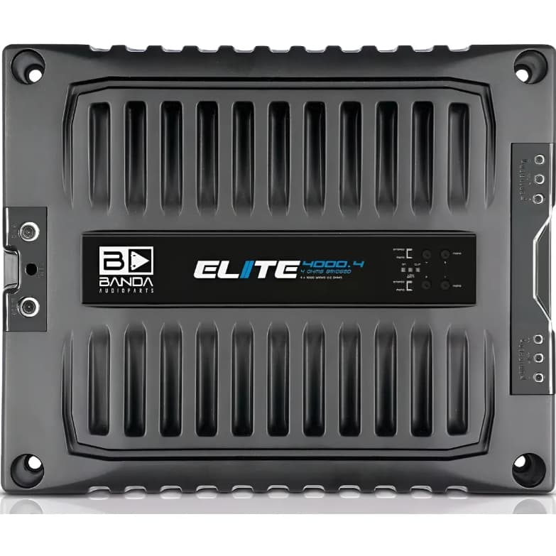 Modulo Amplificador elite 4000.4 banda 4000w 4 canais 2 ohms Potente