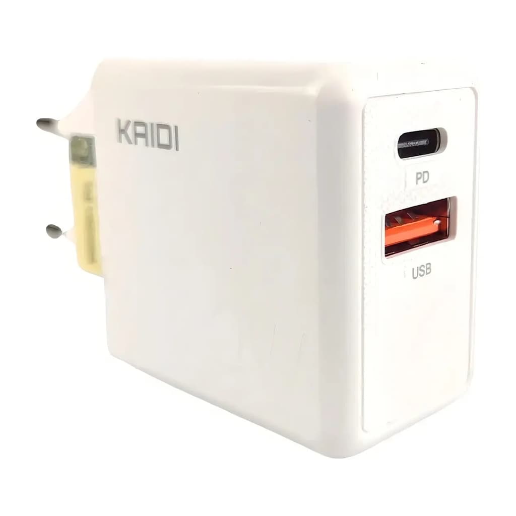 Carregador Tipo C Turbo Kaidi KD-670C Usb 20W Anatel Original QC3.0