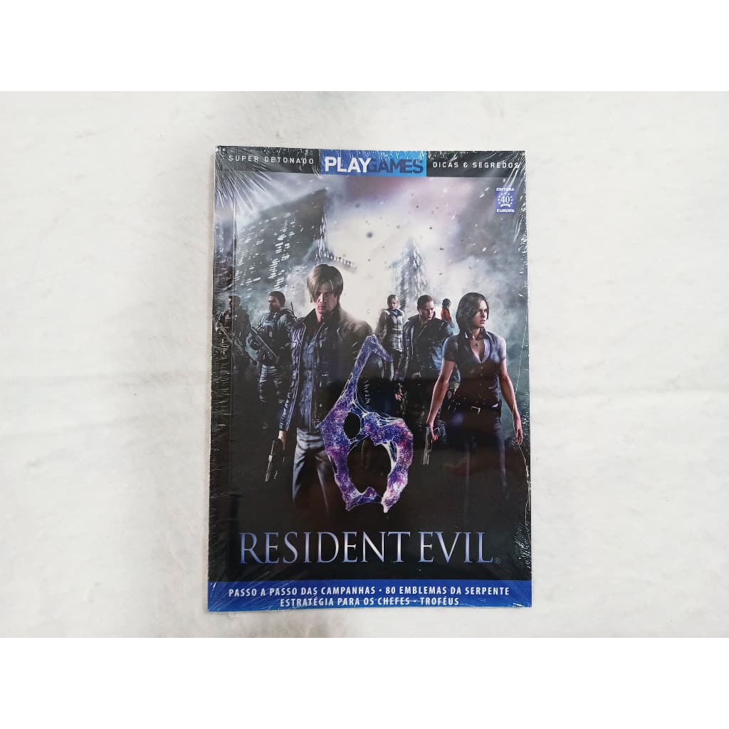 Revista Super Detonado Dicas Playgames Resident Evil 6
