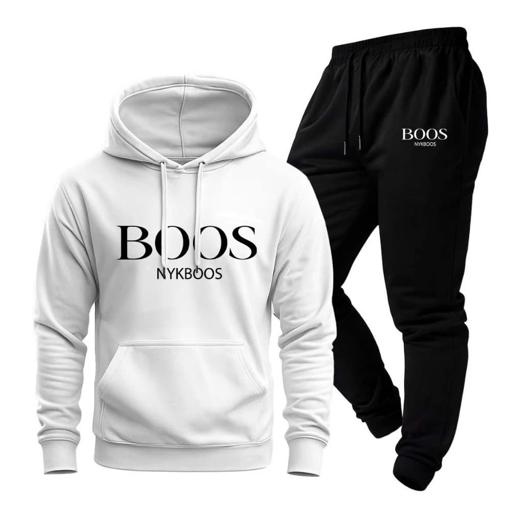 Conjunto Masculino Canguru Linha Premium Boos Estiloso Dia a Dia 100% Algodão