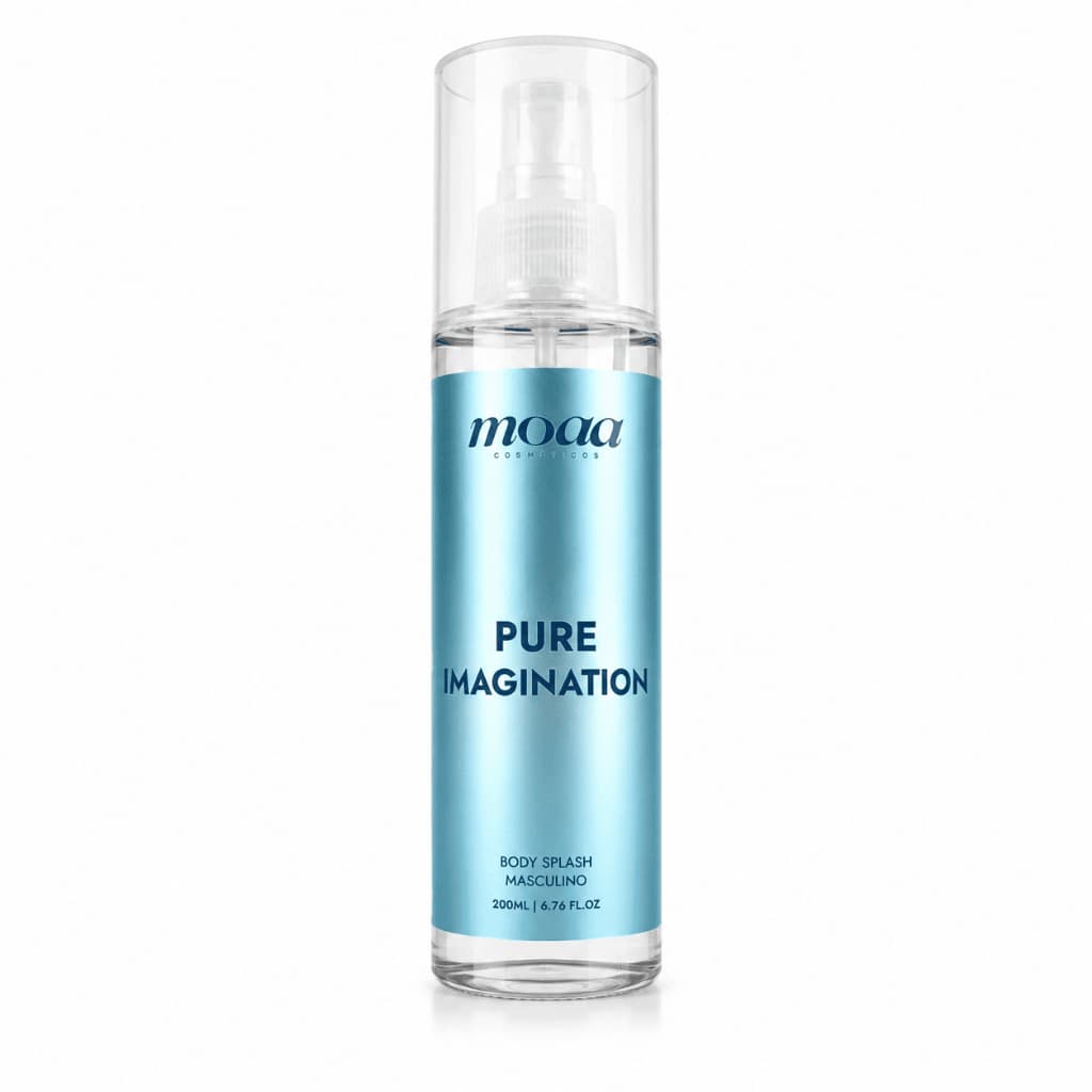 Body Splash Masculino Pure Imagination Perfume Versátil e Selvagem 200ml - Perfume Amadeirado E Marcante Desodorante