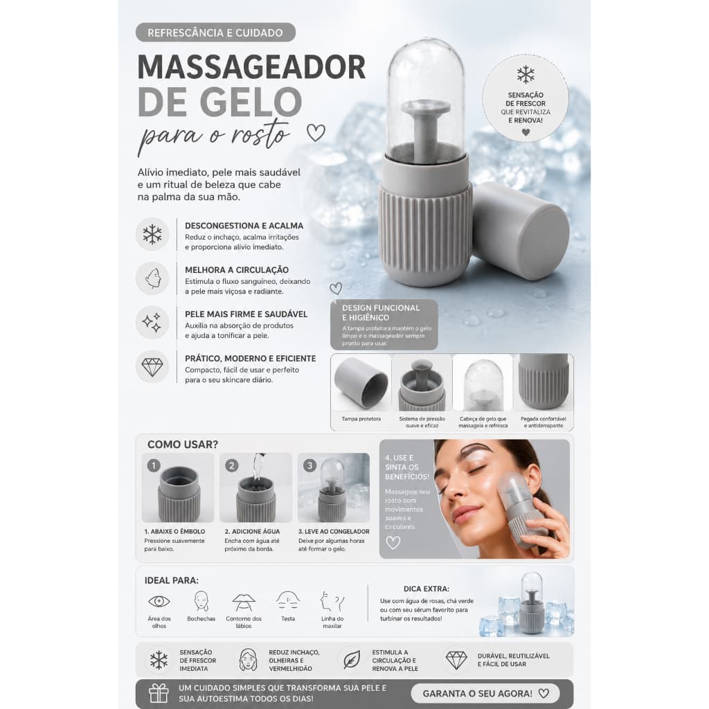 massageador facial