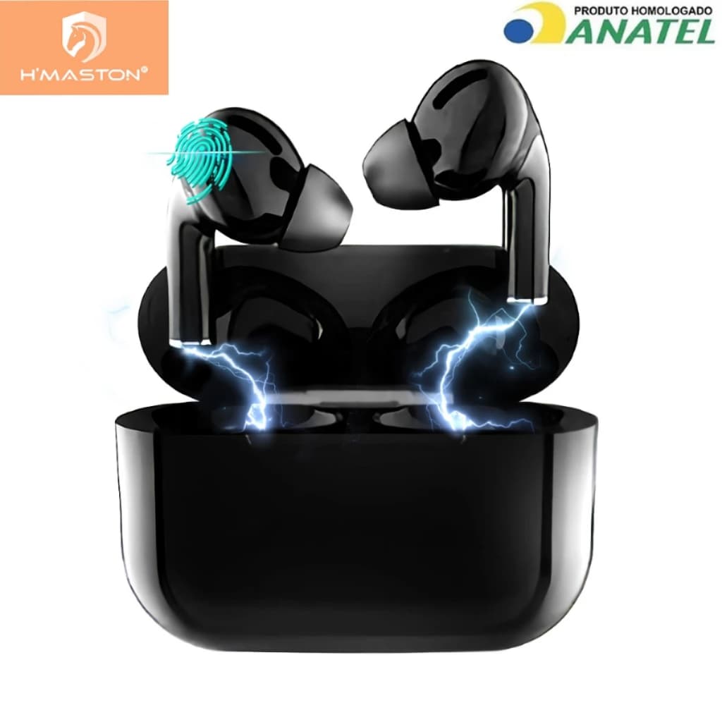 H'maston LY-13 Fone de Ouvido Sem Fio PROMOCAO  TWS Bluetooth Intra-Auricular Com Microphone e um Estojo