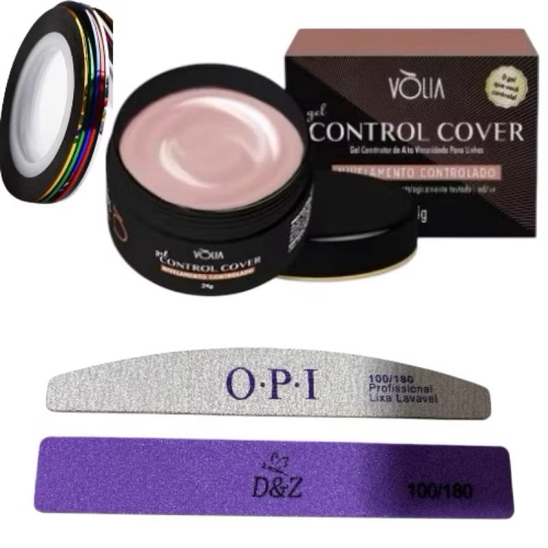 Gel Volia Unhas De Gel Control Nude 24 Gr