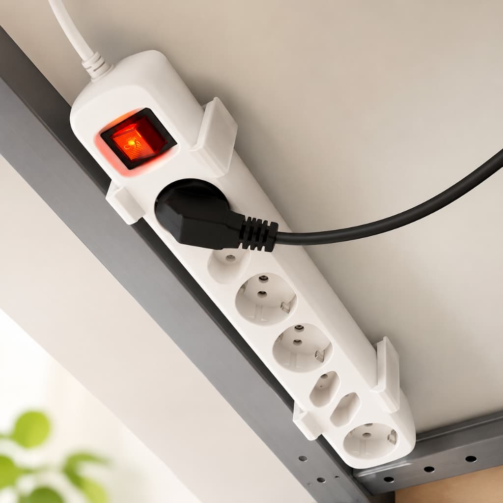 Suporte para Filtro de Linha e Régua de Energia