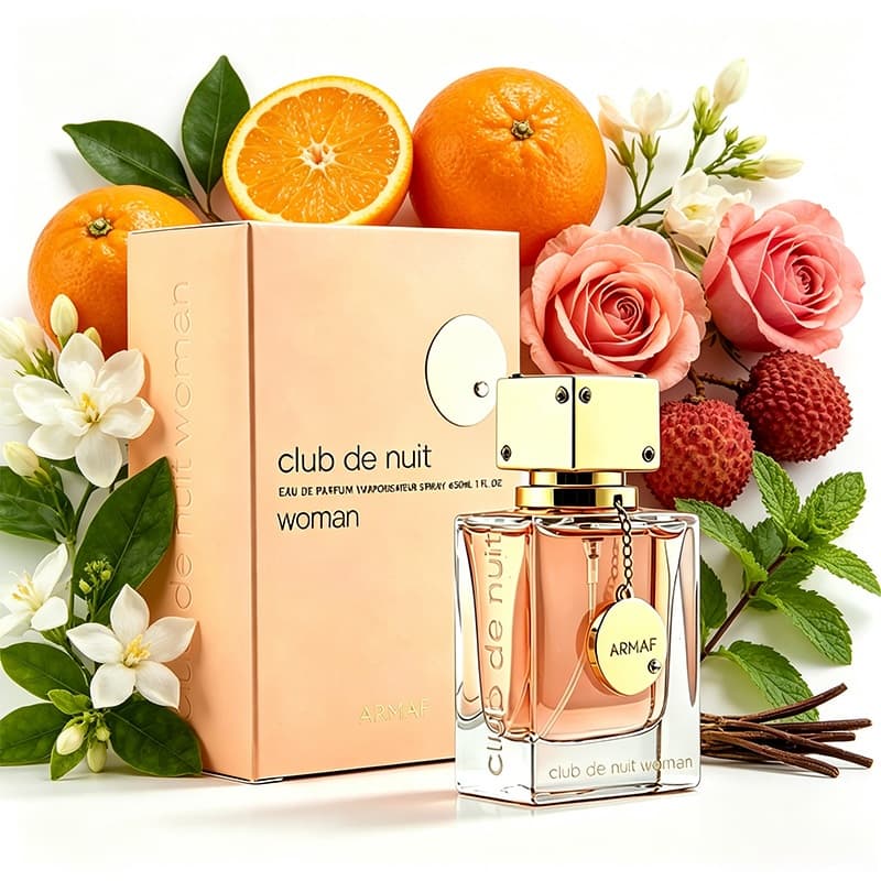 Club de Nuit Woman 100ml Eau de Parfum Original Feminino Fragrância exclusiva com longa duração