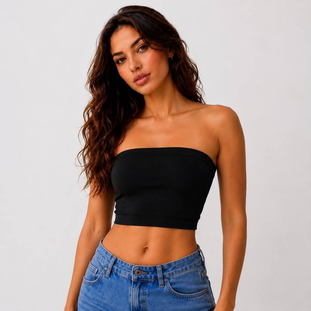 Cropped Tomara que Caia Feminino Top Faixa