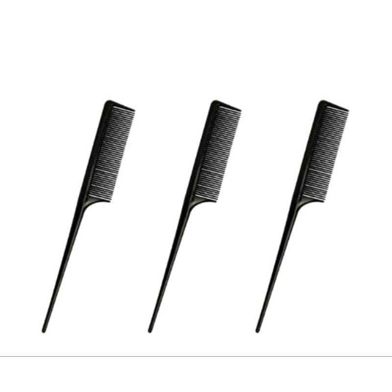 kit com 3 Pentes cabo Fino Profissional.Cores sortidas.