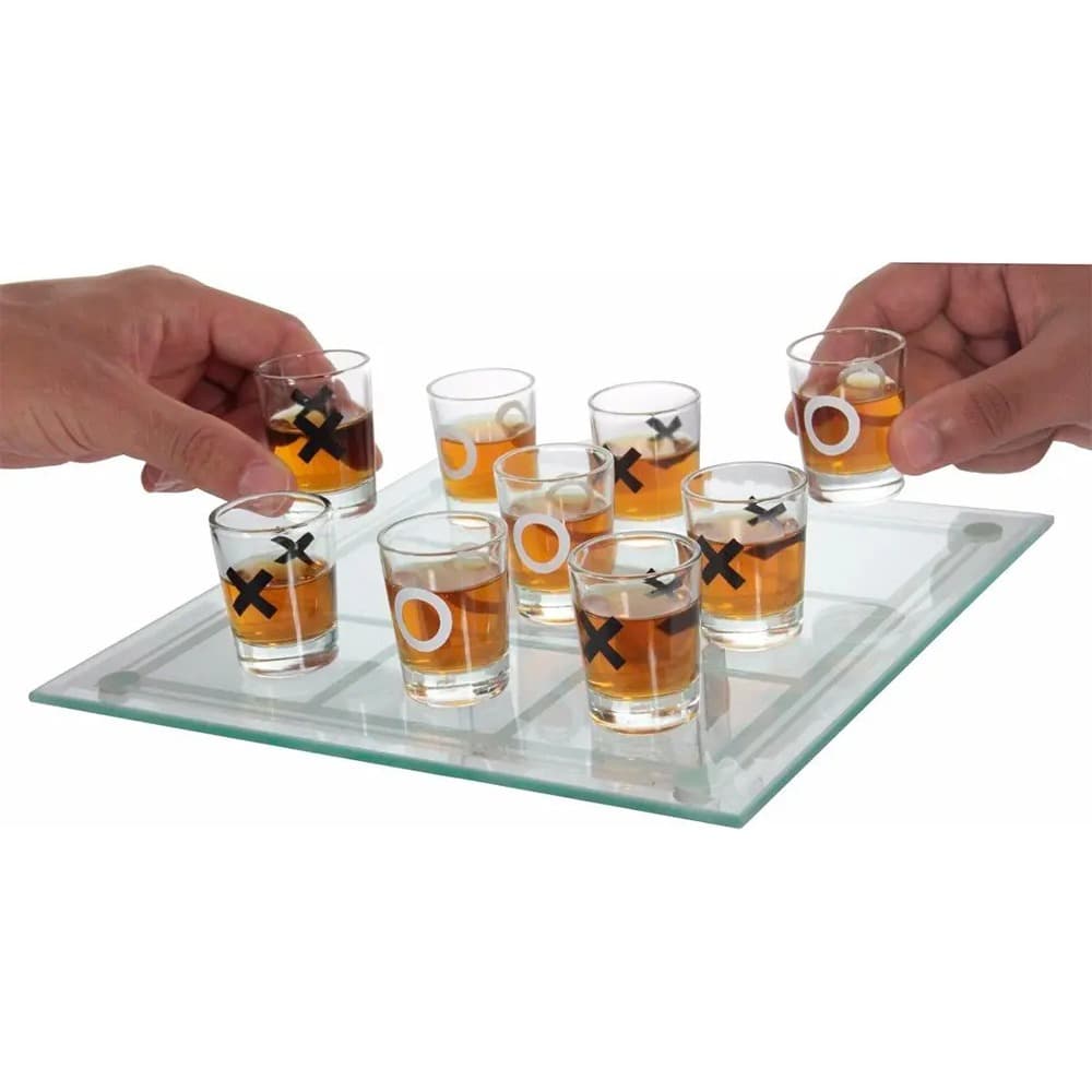 Jogo Da Velha Vira Com 9 Copos Shot Moment