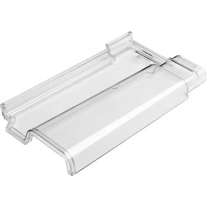 Telha Romana Transparente Policarbonato Sustentável  Entrada de Luz Natural