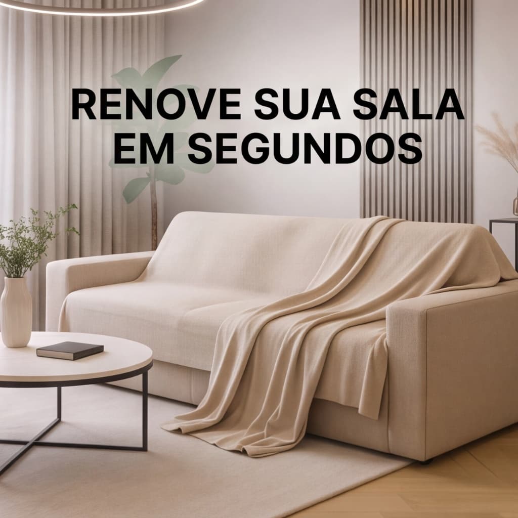 Manta Para Sofá Super King Grande Decoração 4,00 X 1,80 100% Algodão