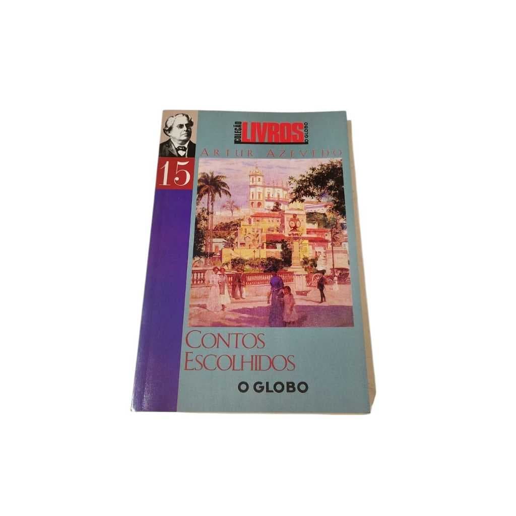 ANTIGUIDADE LIVRO CONTOS ESCOLHIDOS ARTUR AZEVEDO PRODUTO USADO