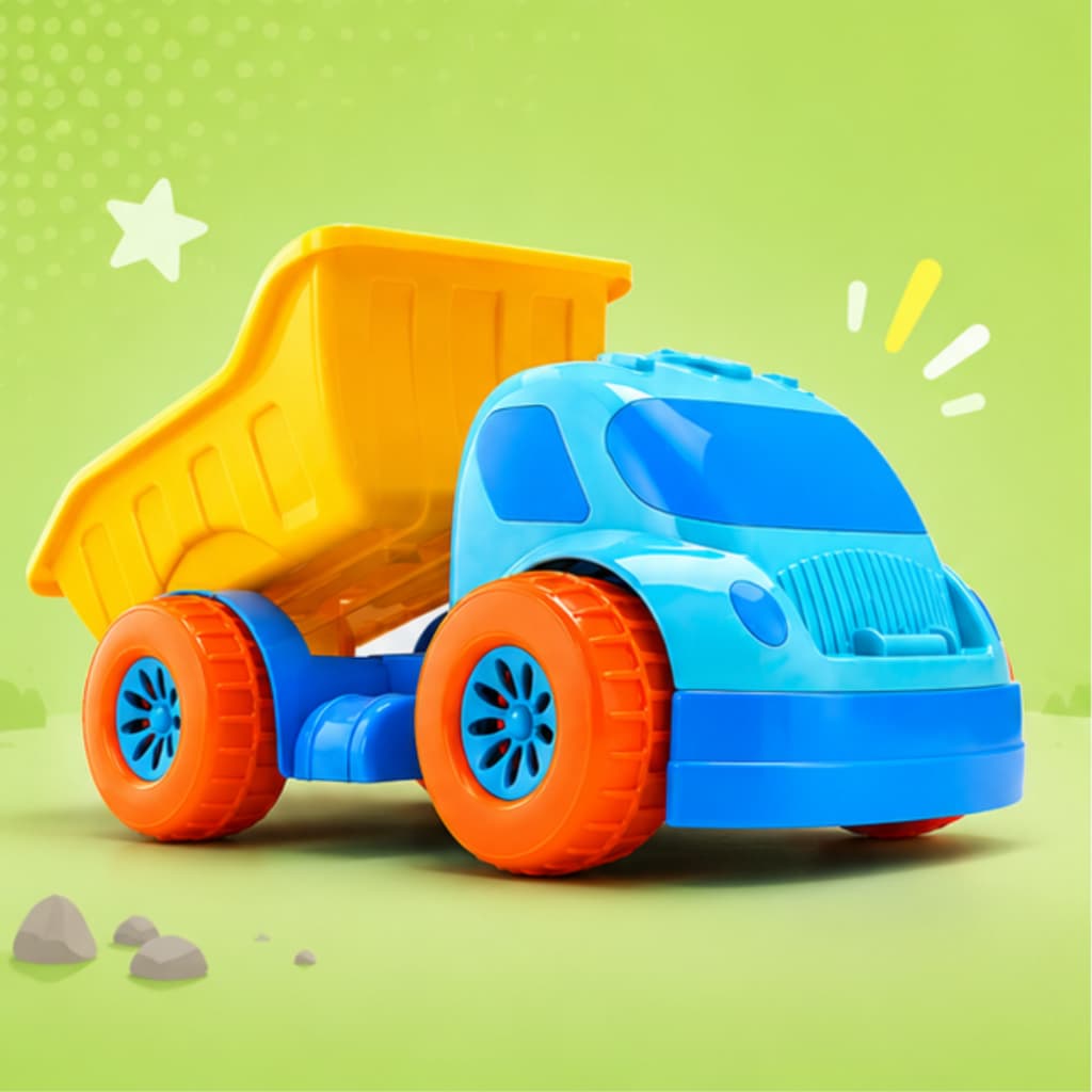 Brinquedo Caminhão Caçamba Articulada Basculante Infantil Bebê