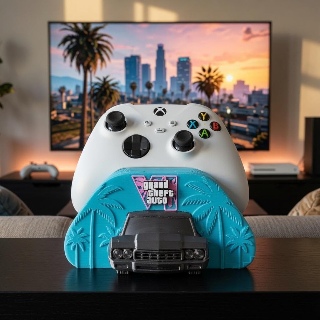 Suporte para Controle Xbox/PlayStation - GTA 6 Grand Theft Auto 6 Suporte Universal