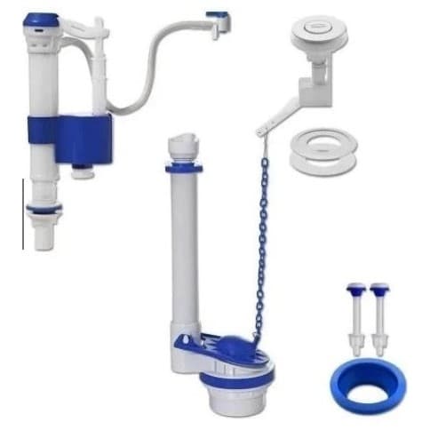 Kit Reparo Mecanico Completo Para Caixa Acoplada Universal Blukit