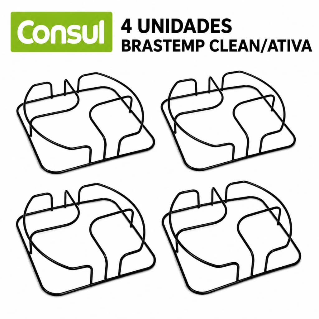 Grade Trempe Grelha Fogão Brastemp Consul Clean Ative