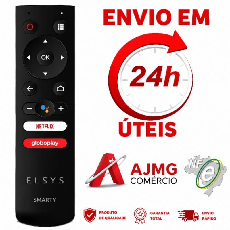 Controle Smarty Elsys Etro1 Com Comando De Voz