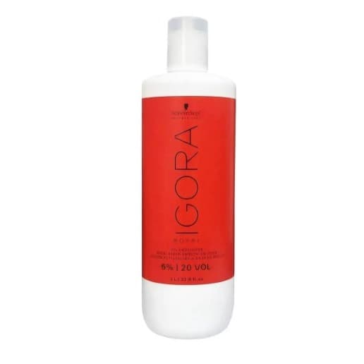 Água Oxigenada Igora Royal 20 Volumes 6% 1L Revelador Oil Developer Original