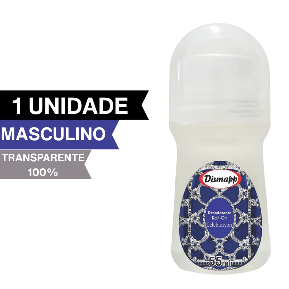 Desodorante Transparente Roll On Dismapp 55ml