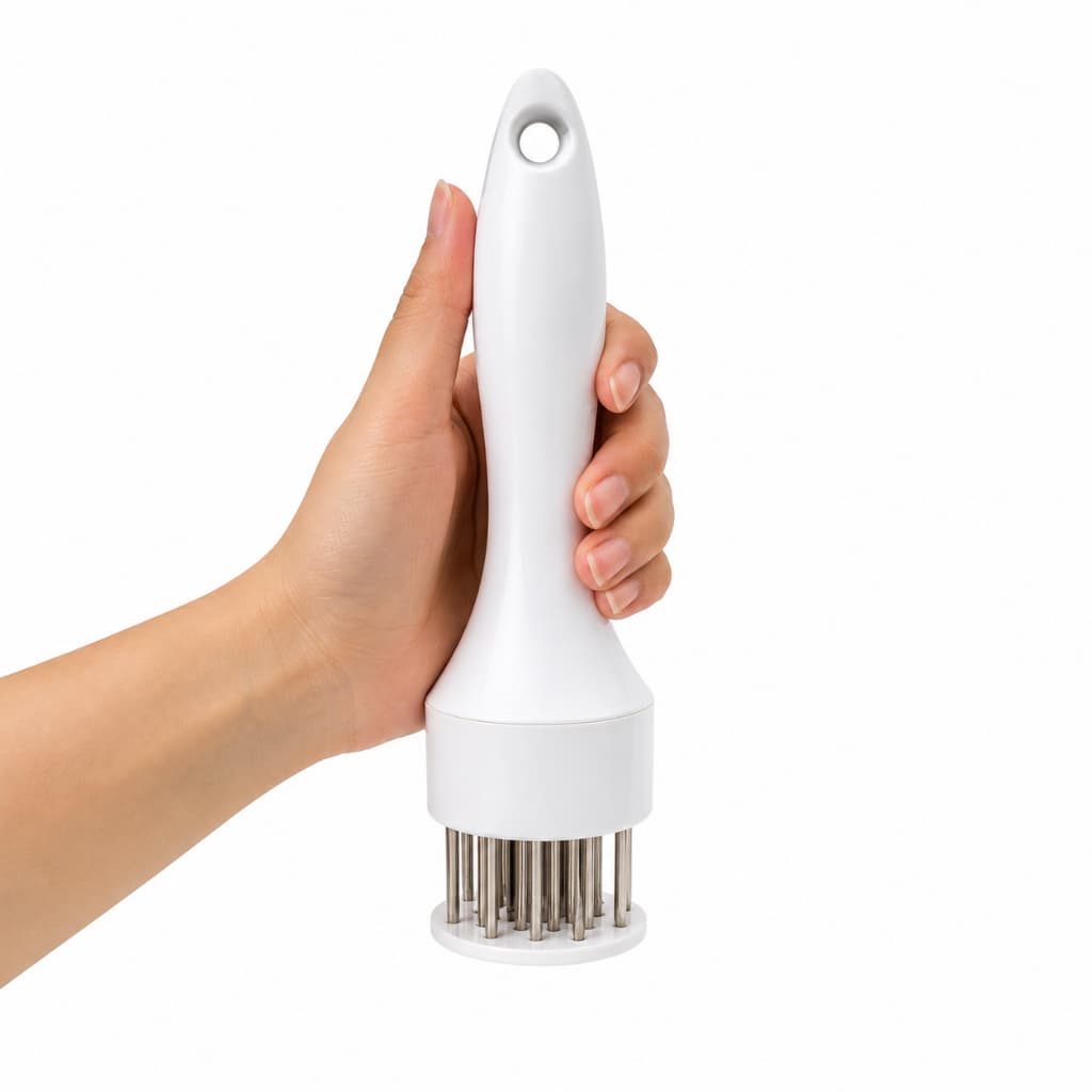 Furador Amaciador de Carnes RE25 Snel Home com 25 Agulhas em Aço Inox para Bifes, Frango e Suíno