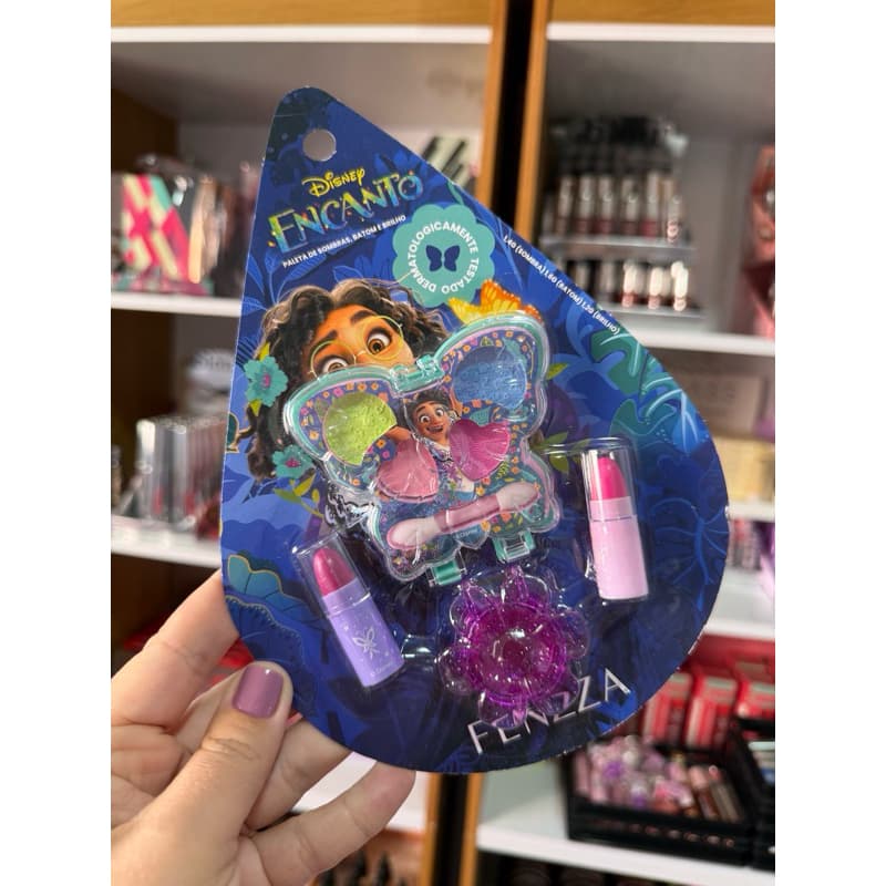 kit de Maquiagem Infantil Disney Minnie e Encanto Fenzza