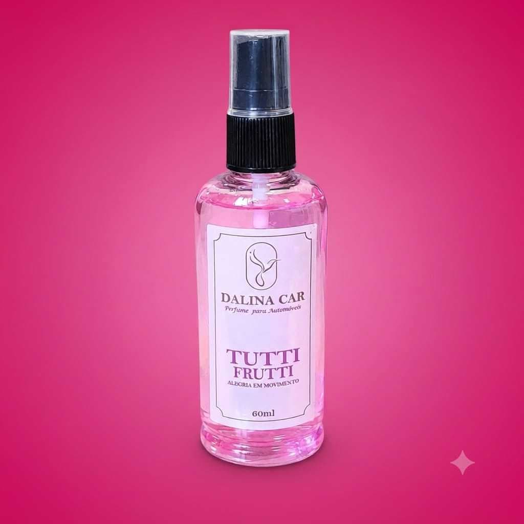 Cheirinho Chiclete Doce Carro Spray 60ml Aromatizante Doce Tutti Frutti