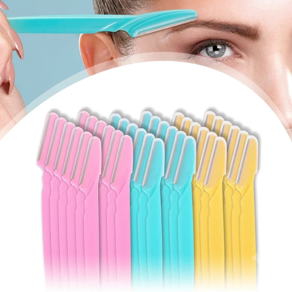 6/12/18 Lâmina Sobrancelha e Rosto Navalha Navalhete Depilação Facial sobrancelhas buço e axila