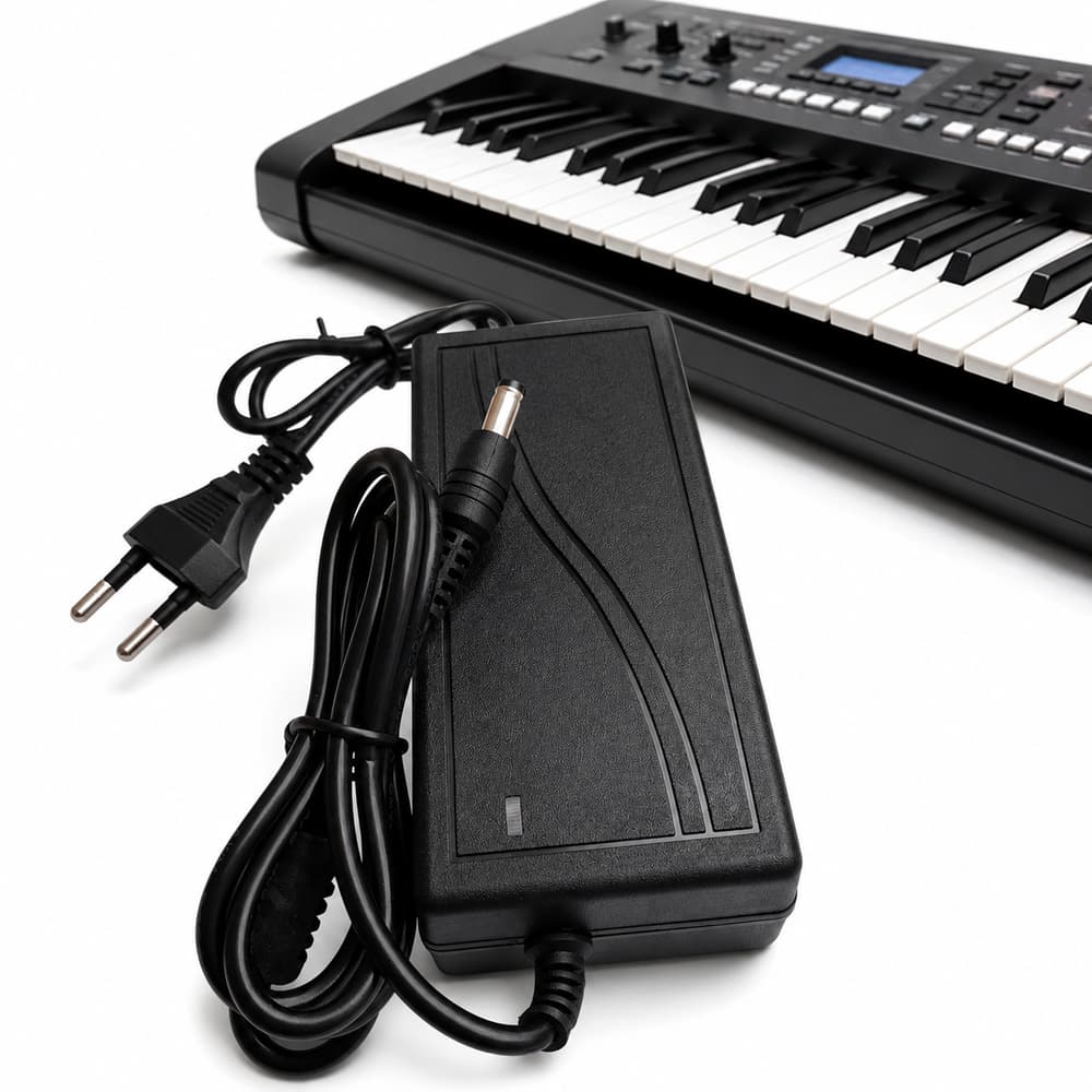 Fonte 16v 2.4a  bivolt compativel com Teclado Yamaha toda  linha PSR , AW , P , PSRS