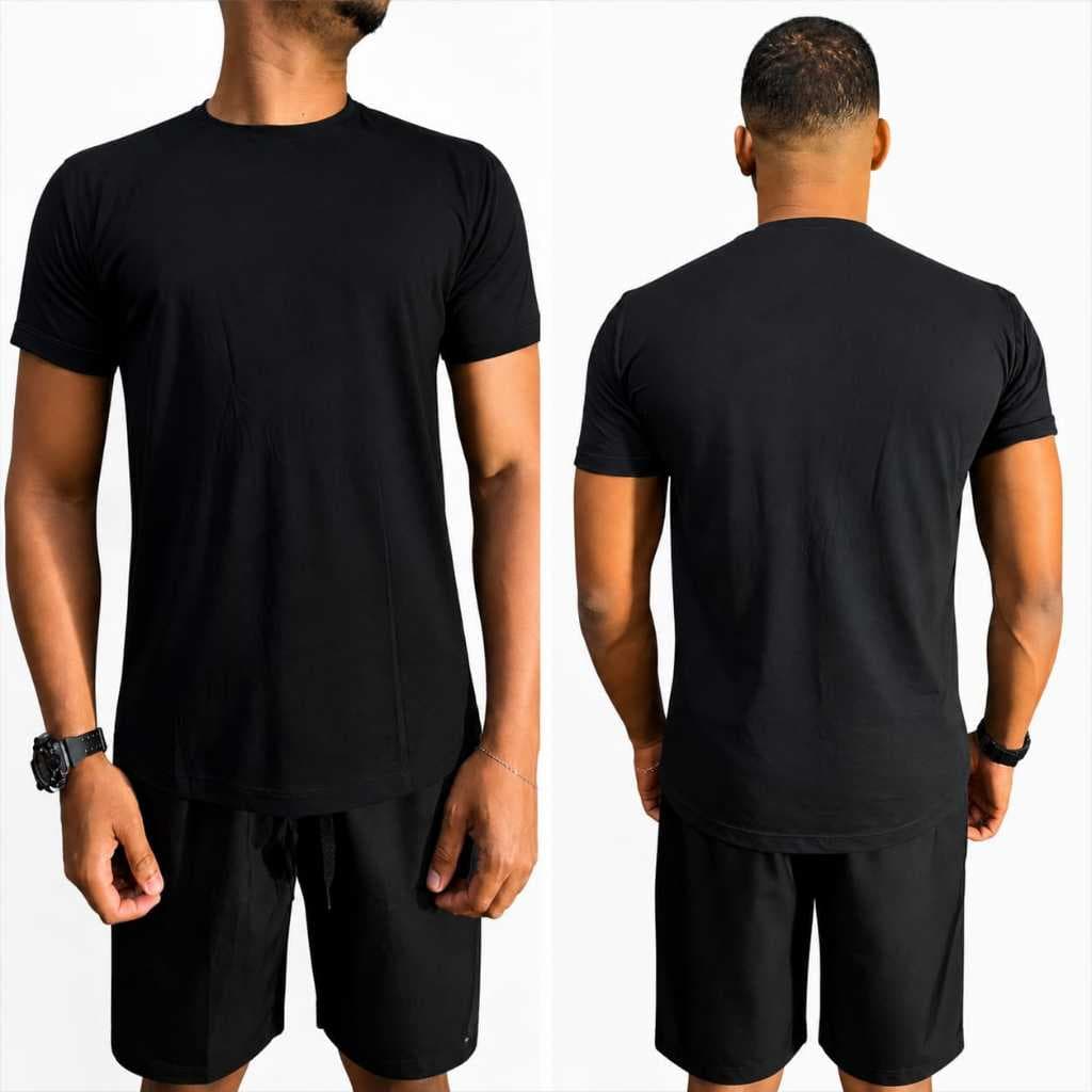 camisa masculina adulto 100% algodão