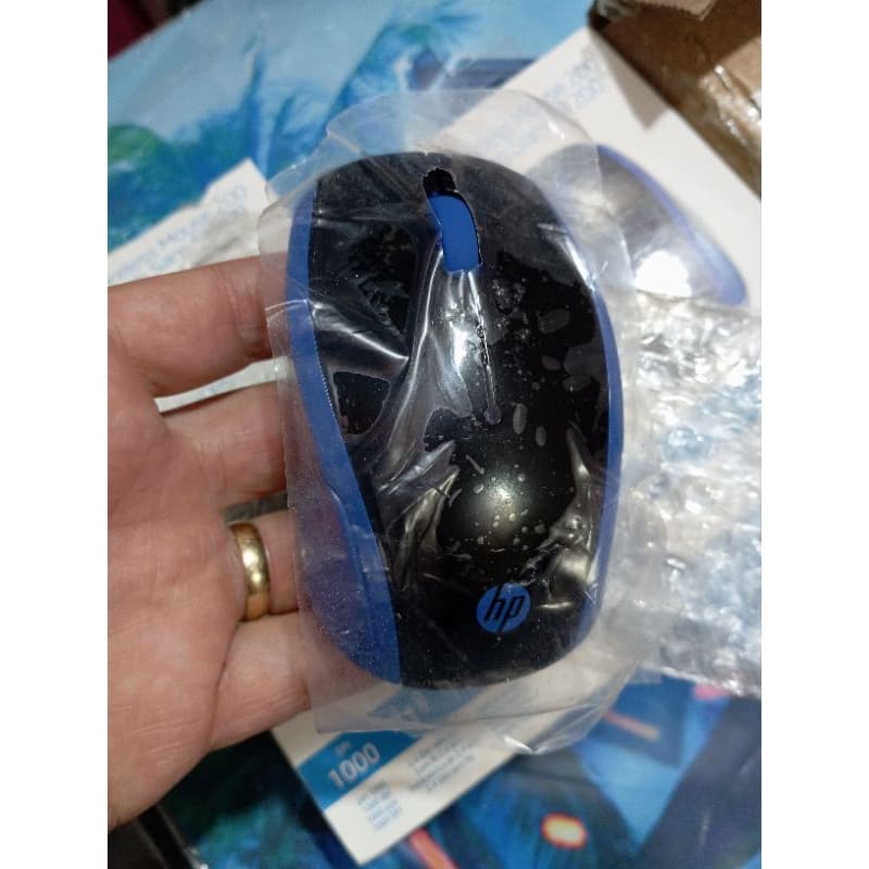 Mouse Sem Fio HP Mouse 200 1000 dpi