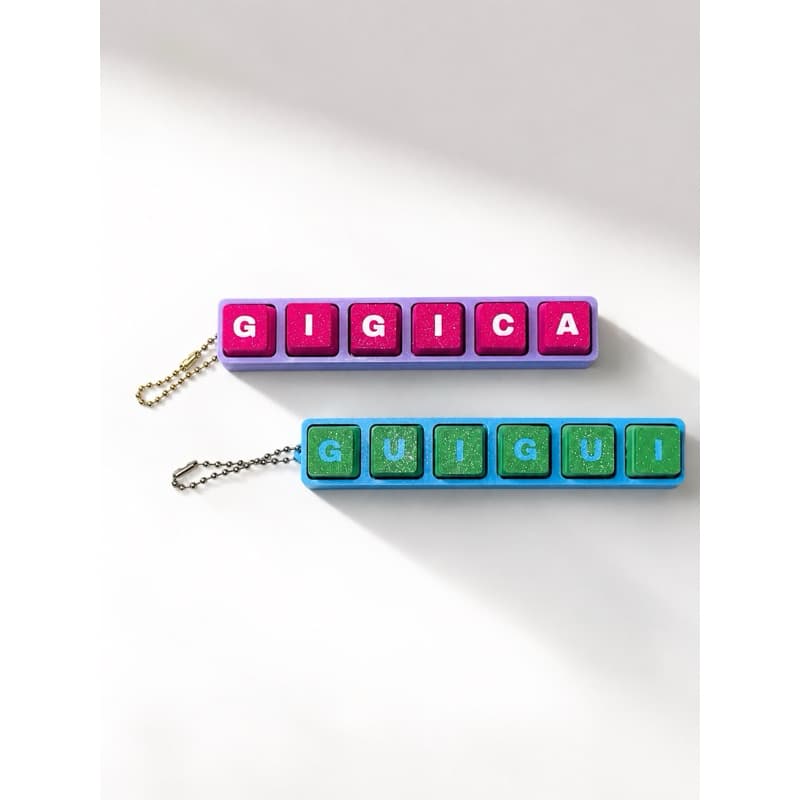 Chaveiro teclado sensorial personalizado