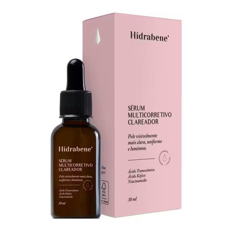 Sérum Facial Hidrabene Multicorretivo 30ml - Clareador e Oil Free