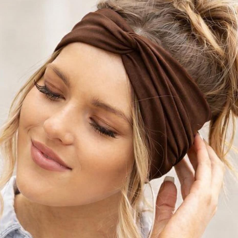 Turbante Faixa Tiara para Cabelo Moda Acessório Feminino Confortável