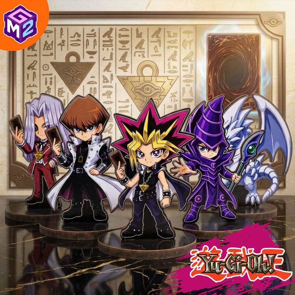 Kit Totens Yu-Gi-Oh display de mesa mdf