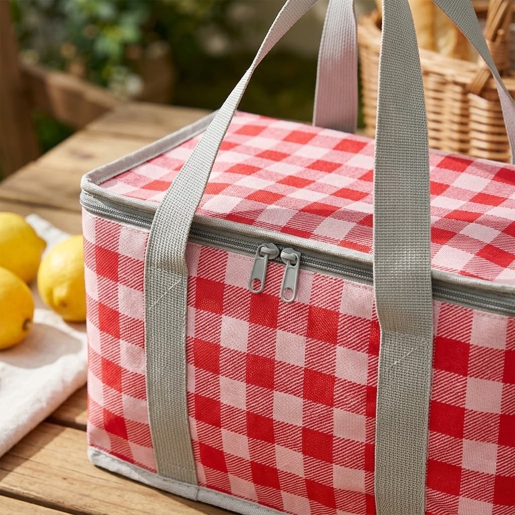 Bolsa Termica Dobravel Para Alimentos Bebidas Sortida Colocar Bebidas Levar no Clube Piquenique Picnic