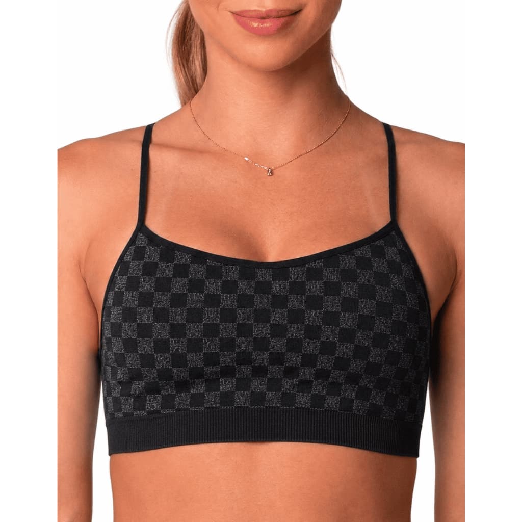 Top Fitness Feminino Selene Top Academia Sem Bojo Esportivo Confortável Tecido Respirável Treino
