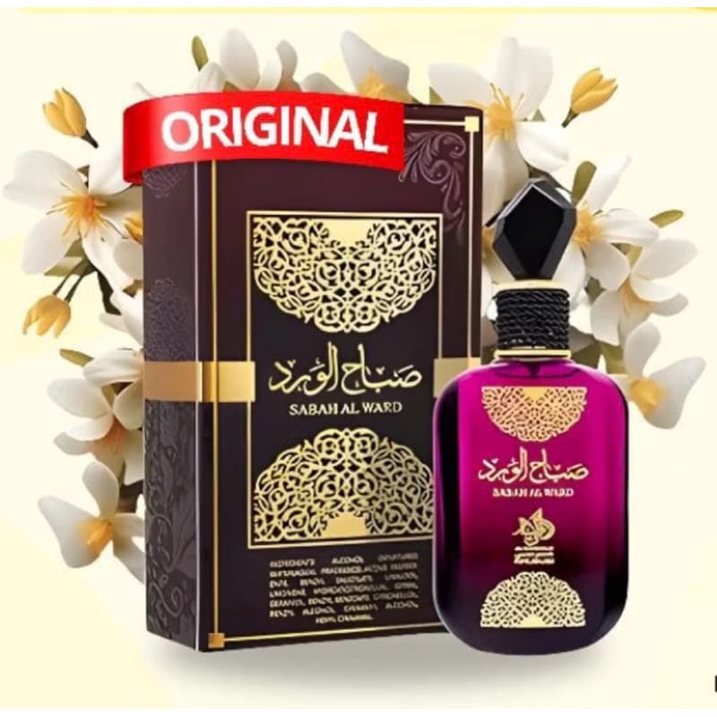 Perfume Árabe Sabah Al Ward Eau de Parfum 100ml Original | Luxo Oriental | Alta Fixação